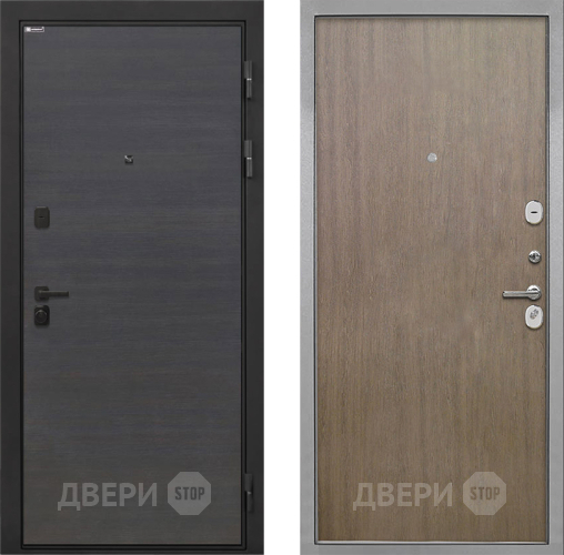 Дверь Интекрон (INTECRON) Профит Black Эковенге Гладкая шпон Венге коричневый в Жуковский