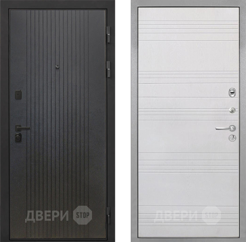 Дверь Интекрон (INTECRON) Профит Black ФЛ-295 ФЛ-316 Белый ясень в Жуковский