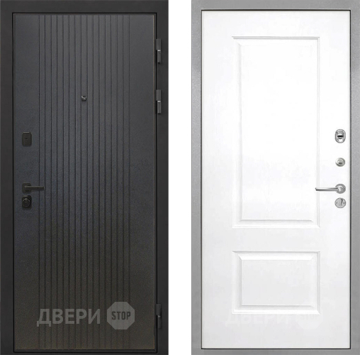 Входная металлическая Дверь Интекрон (INTECRON) Профит Black ФЛ-295 Альба Роял Вуд белый в Жуковский