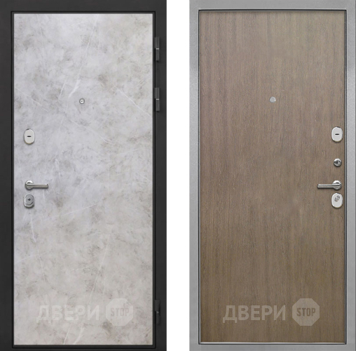 Дверь Интекрон (INTECRON) Гектор Мрамор Светлый Гладкая шпон Венге коричневый в Жуковский