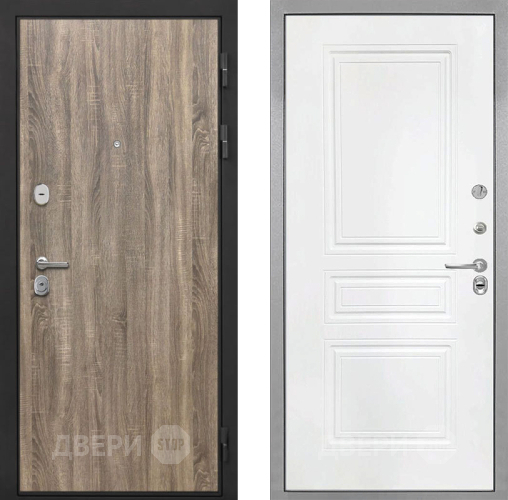 Дверь Интекрон (INTECRON) Гектор Дуб Турин ФЛ-243 Белый матовый в Жуковский