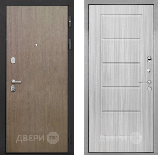 Входная металлическая Дверь Интекрон (INTECRON) Гектор Венге Коричневый ФЛ-39 Сандал белый в Жуковский