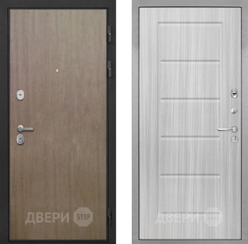 Входная металлическая Дверь Интекрон (INTECRON) Гектор Венге Коричневый ФЛ-39 Сандал белый в Жуковский