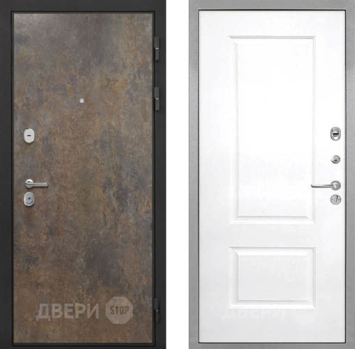 Входная металлическая Дверь Интекрон (INTECRON) Гектор Гранж Альба Роял Вуд белый в Жуковский