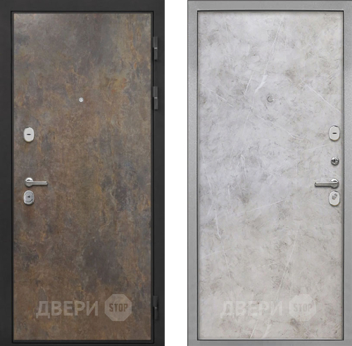 Входная металлическая Дверь Интекрон (INTECRON) Гектор Гранж Гладкая Мрамор светлый в Жуковский