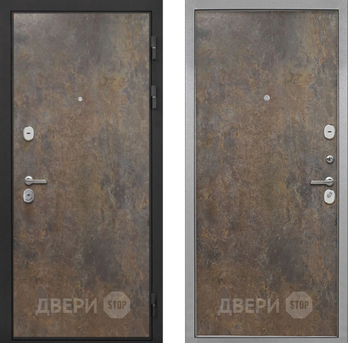 Входная металлическая Дверь Интекрон (INTECRON) Гектор Гранж Гладкая Гранж в Жуковский