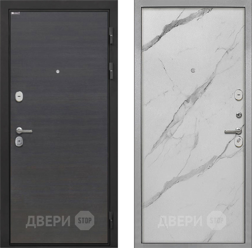 Дверь Интекрон (INTECRON) Гектор Эковенге Гладкая Мрамор натуральный арктик в Жуковский