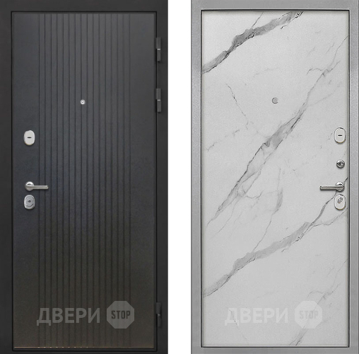 Дверь Интекрон (INTECRON) Гектор ФЛ-295 Гладкая Мрамор натуральный арктик в Жуковский