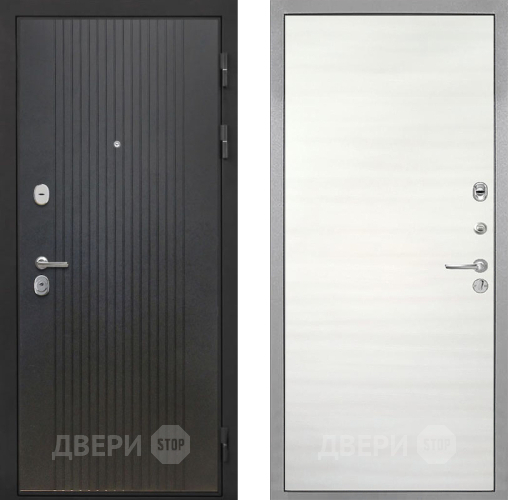 Входная металлическая Дверь Интекрон (INTECRON) Гектор ФЛ-295 Гладкая Дуб сильвер поперечный в Жуковский