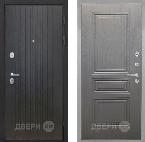 Входная металлическая Дверь Интекрон (INTECRON) Гектор ФЛ-295 ФЛ-243 Графит вуд дуб в Жуковский