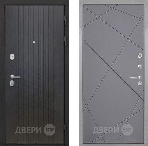 Дверь Интекрон (INTECRON) Гектор ФЛ-295 Лучи-М Графит софт в Жуковский