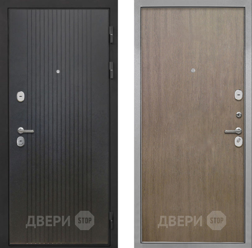 Входная металлическая Дверь Интекрон (INTECRON) Гектор ФЛ-295 Гладкая шпон Венге коричневый в Жуковский
