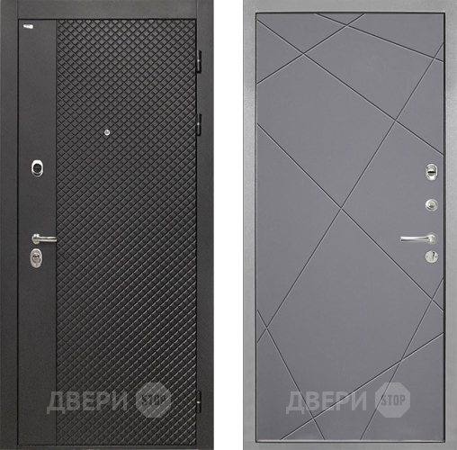 Дверь Интекрон (INTECRON) Олимпия Black 4К Лучи-М Графит софт в Жуковский