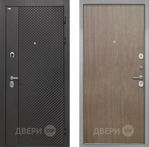 Дверь Интекрон (INTECRON) Олимпия Black 4К Гладкая шпон Венге коричневый в Жуковский