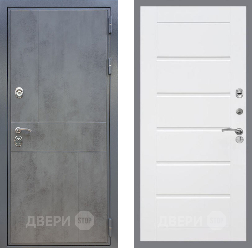 Дверь Рекс (REX) ФЛ-290 Сити Белый ясень в Жуковский