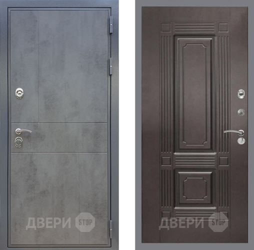 Входная металлическая Дверь Рекс (REX) ФЛ-290 FL-2 Венге в Жуковский