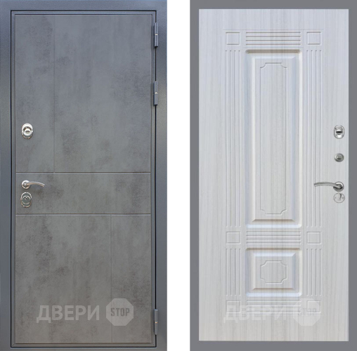 Входная металлическая Дверь Рекс (REX) ФЛ-290 FL-2 Сандал белый в Жуковский