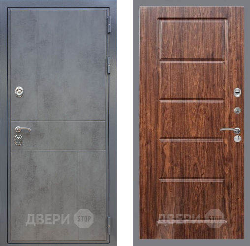 Входная металлическая Дверь Рекс (REX) ФЛ-290 FL-39 орех тисненый в Жуковский