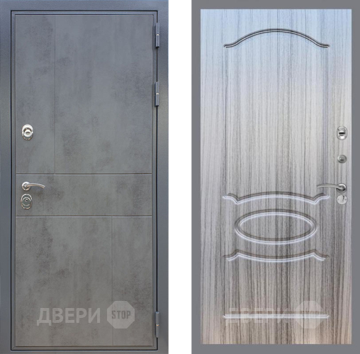 Входная металлическая Дверь Рекс (REX) ФЛ-290 FL-128 Сандал грей в Жуковский