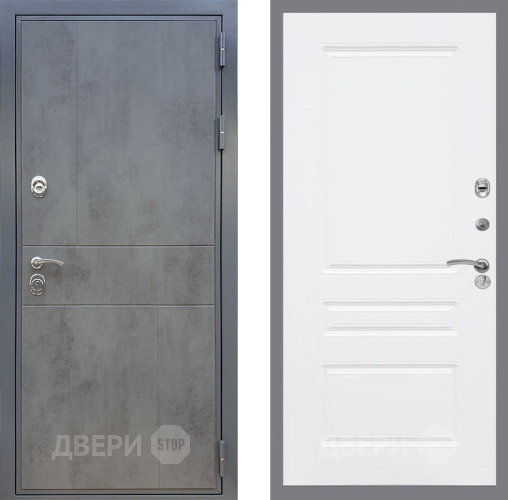 Входная металлическая Дверь Рекс (REX) ФЛ-290 FL-243 Силк Сноу в Жуковский