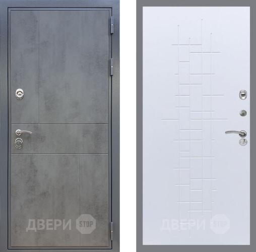 Входная металлическая Дверь Рекс (REX) ФЛ-290 FL-289 Белый ясень в Жуковский