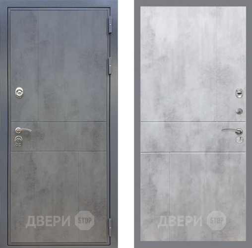 Входная металлическая Дверь Рекс (REX) ФЛ-290 FL-290 Бетон светлый в Жуковский