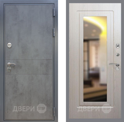 Дверь Рекс (REX) ФЛ-290 FLZ-120 Беленый дуб в Жуковский
