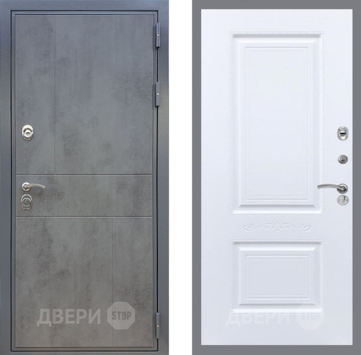 Дверь Рекс (REX) ФЛ-290 Смальта Силк Сноу в Жуковский
