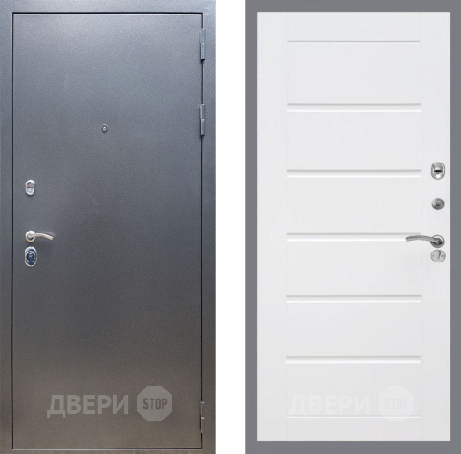 Входная металлическая Дверь Рекс (REX) 11 Сити Белый ясень в Жуковский