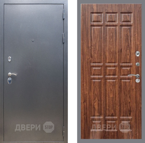 Входная металлическая Дверь Рекс (REX) 11 FL-33 орех тисненый в Жуковский