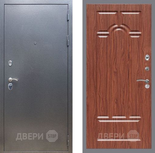 Входная металлическая Дверь Рекс (REX) 11 FL-58 орех тисненый в Жуковский