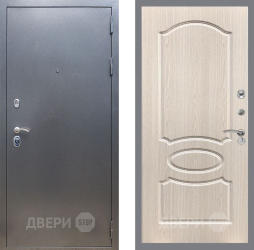 Входная металлическая Дверь Рекс (REX) 11 FL-128 Беленый дуб в Жуковский