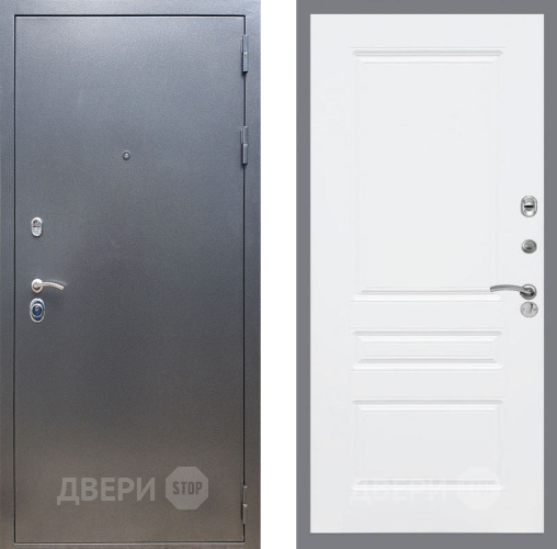 Входная металлическая Дверь Рекс (REX) 11 FL-243 Силк Сноу в Жуковский
