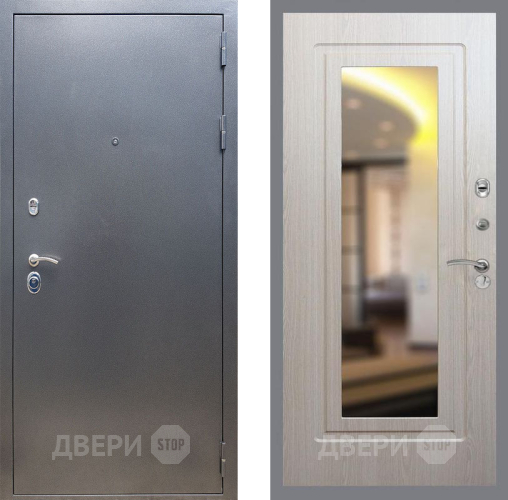 Входная металлическая Дверь Рекс (REX) 11 FLZ-120 Беленый дуб в Жуковский