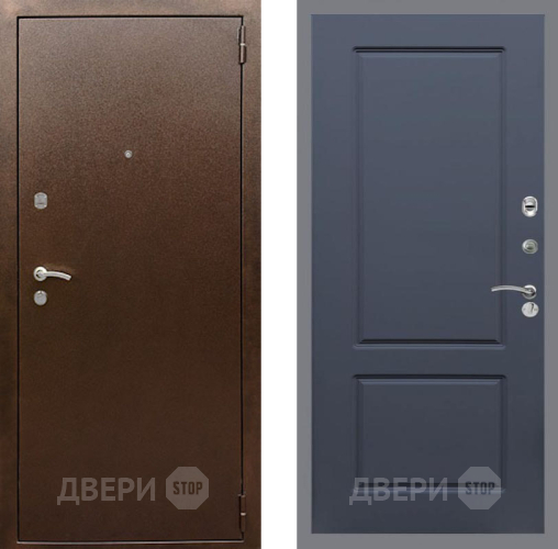 Входная металлическая Дверь Рекс (REX) 1А Медный Антик FL-117 Силк титан в Жуковский