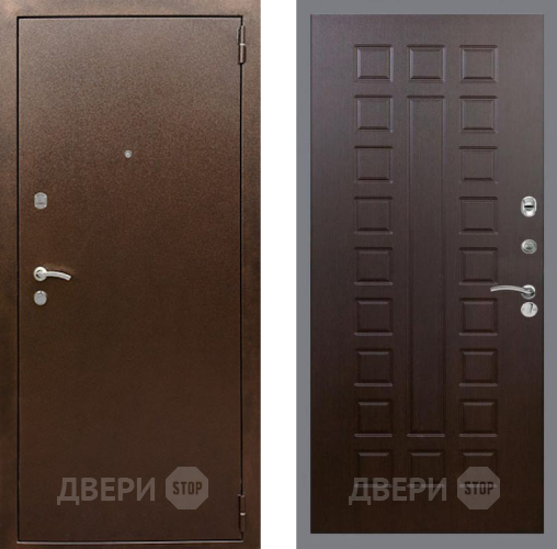 Входная металлическая Дверь Рекс (REX) 1А Медный Антик FL-183 Венге в Жуковский