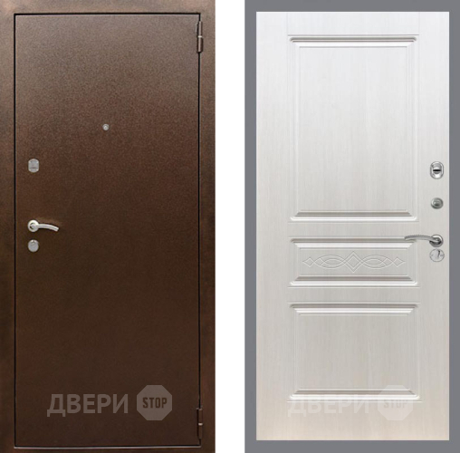 Дверь Рекс (REX) 1А Медный Антик FL-243 Лиственница беж в Жуковский