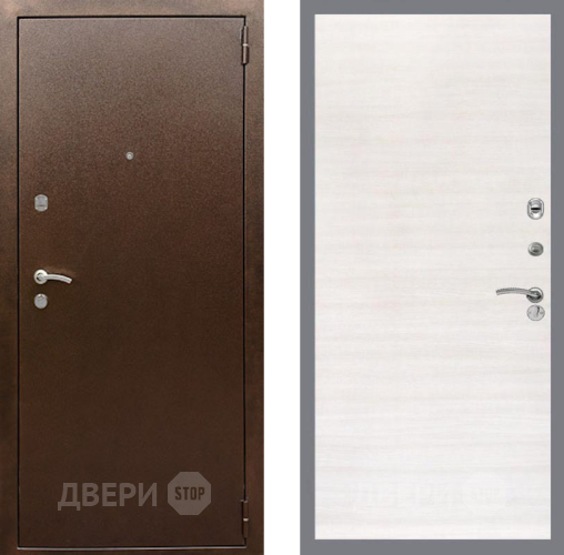 Входная металлическая Дверь Рекс (REX) 1А Медный Антик GL Акация в Жуковский