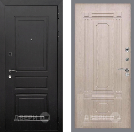 Входная металлическая Дверь Рекс (REX) 6 Венге FL-2 Беленый дуб в Жуковский