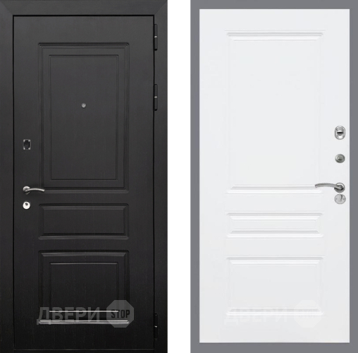 Входная металлическая Дверь Рекс (REX) 6 Венге FL-243 Силк Сноу в Жуковский