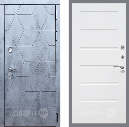 Входная металлическая Дверь Рекс (REX) 28 Сити Белый ясень в Жуковский