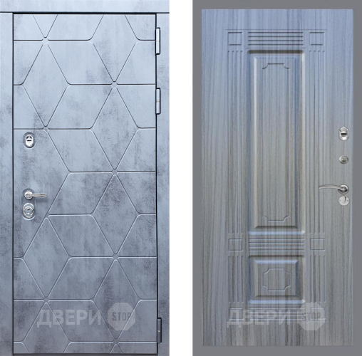 Входная металлическая Дверь Рекс (REX) 28 FL-2 Сандал грей в Жуковский