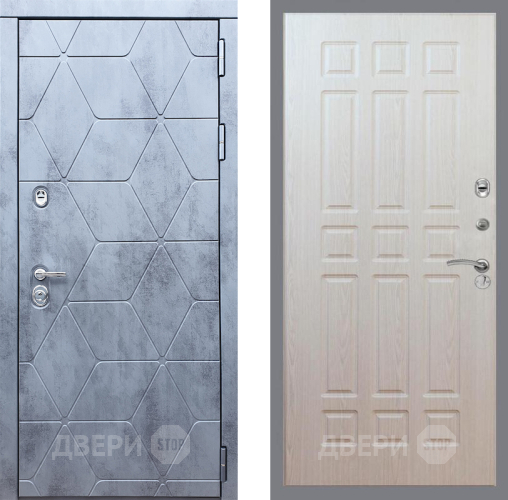 Входная металлическая Дверь Рекс (REX) 28 FL-33 Беленый дуб в Жуковский