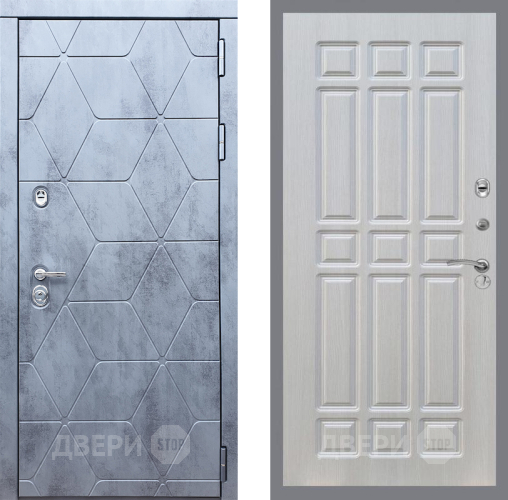 Входная металлическая Дверь Рекс (REX) 28 FL-33 Лиственница беж в Жуковский