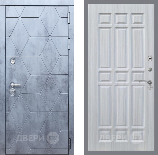 Входная металлическая Дверь Рекс (REX) 28 FL-33 Сандал белый в Жуковский