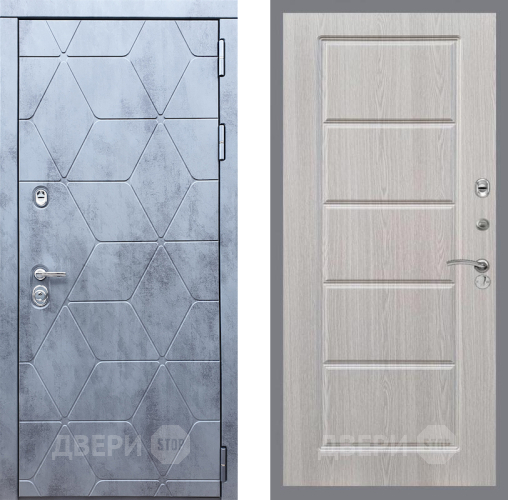 Входная металлическая Дверь Рекс (REX) 28 FL-39 Беленый дуб в Жуковский