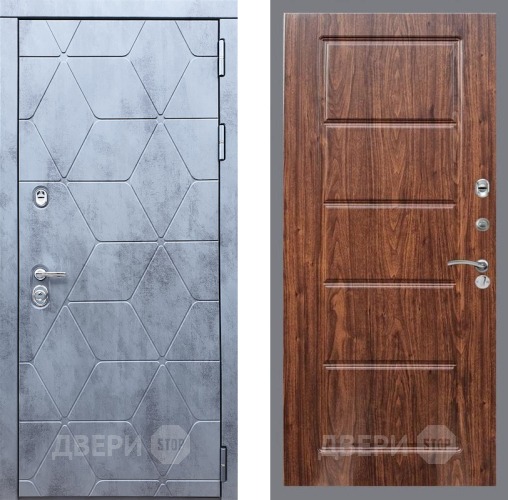 Входная металлическая Дверь Рекс (REX) 28 FL-39 орех тисненый в Жуковский