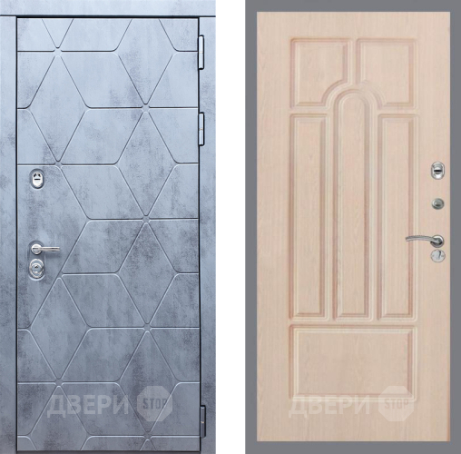 Входная металлическая Дверь Рекс (REX) 28 FL-58 Беленый дуб в Жуковский