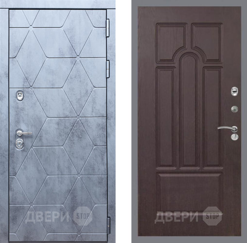 Входная металлическая Дверь Рекс (REX) 28 FL-58 Венге в Жуковский