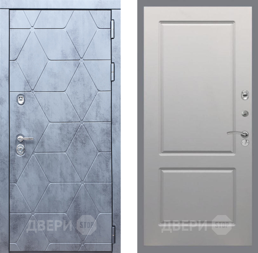 Входная металлическая Дверь Рекс (REX) 28 FL-117 Грей софт в Жуковский
